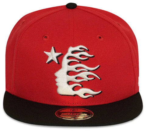 Hellstar OG Logo Red/Black Fitted Hat