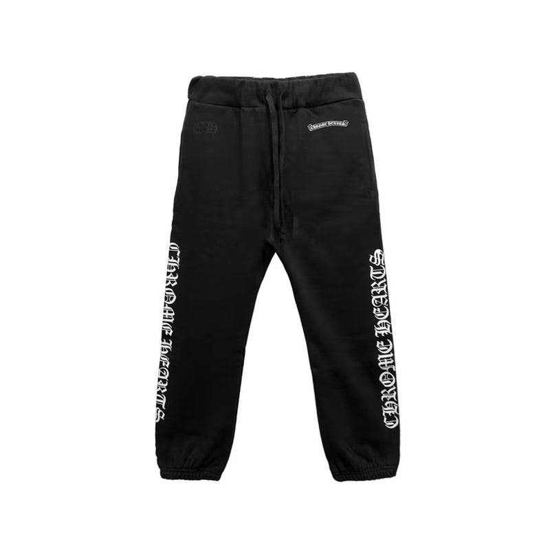 Chrome Hearts Scroll Black Sweatpants