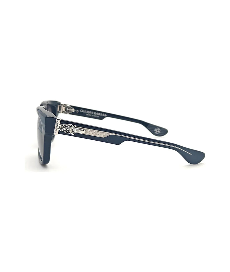 Chrome Hearts Box Officer Black Sunglasses