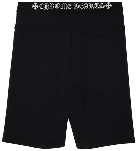 Chrome Hearts Black Biker Shorts