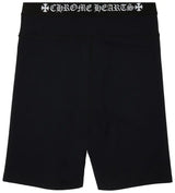 Chrome Hearts Black Biker Shorts