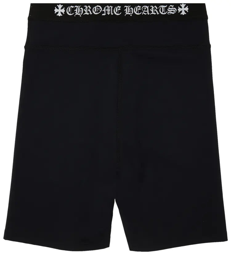 Chrome Hearts Black Biker Shorts