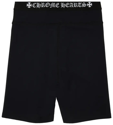 Chrome Hearts Black Biker Shorts
