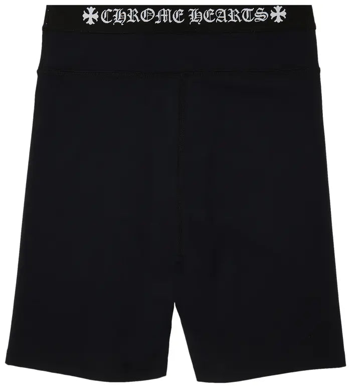 Chrome Hearts Black Biker Shorts