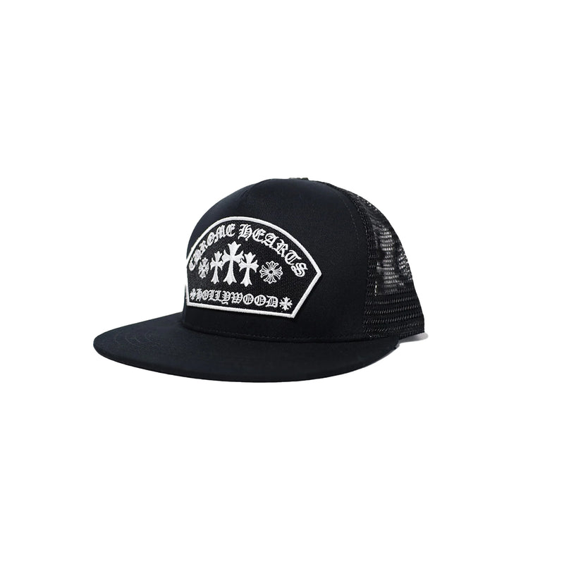 Chrome Hearts King Taco Patch Black Trucker Hat