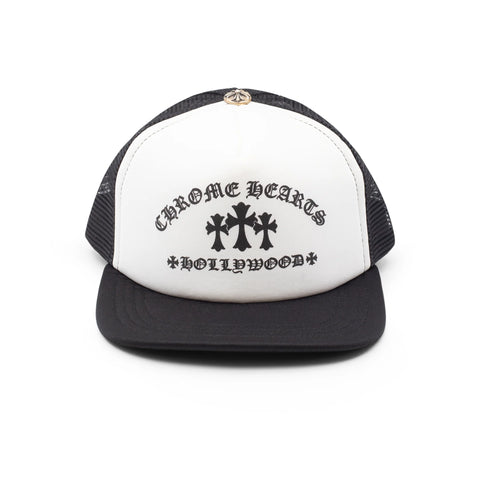 Chrome Hearts King Taco White Trucker Hat