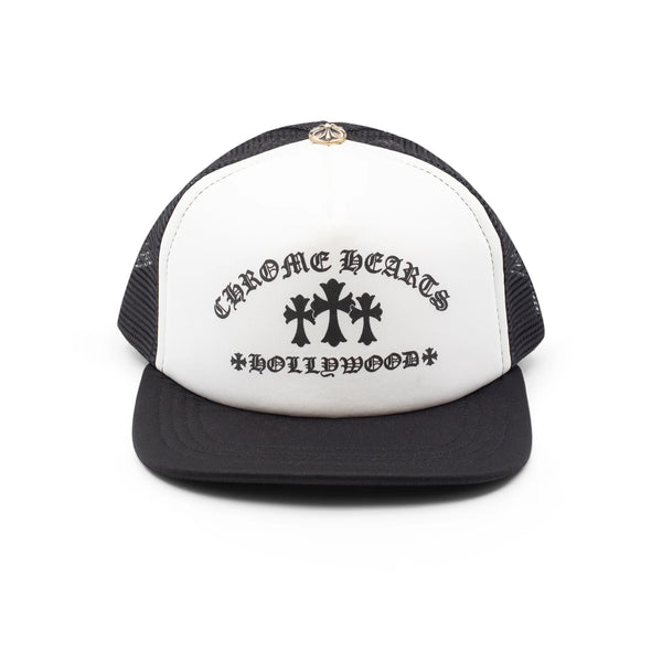 Chrome Hearts King Taco White Trucker Hat