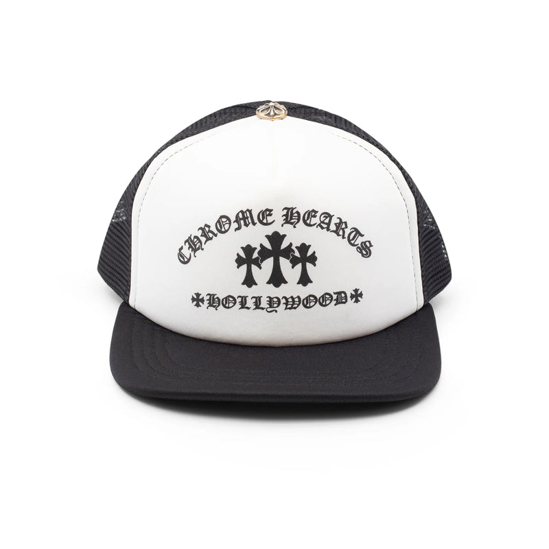 Chrome Hearts King Taco White Trucker Hat