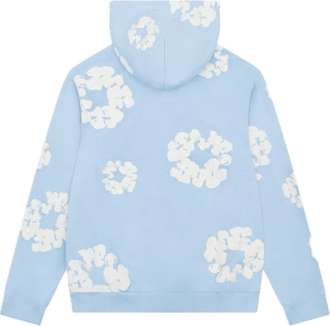 Denim Tears Cotton Wreath Powder Blue Hoodie
