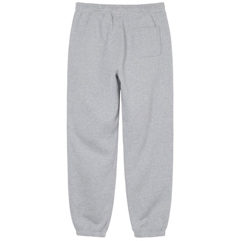 Stussy Stock Logo Heather Grey Sweatpants