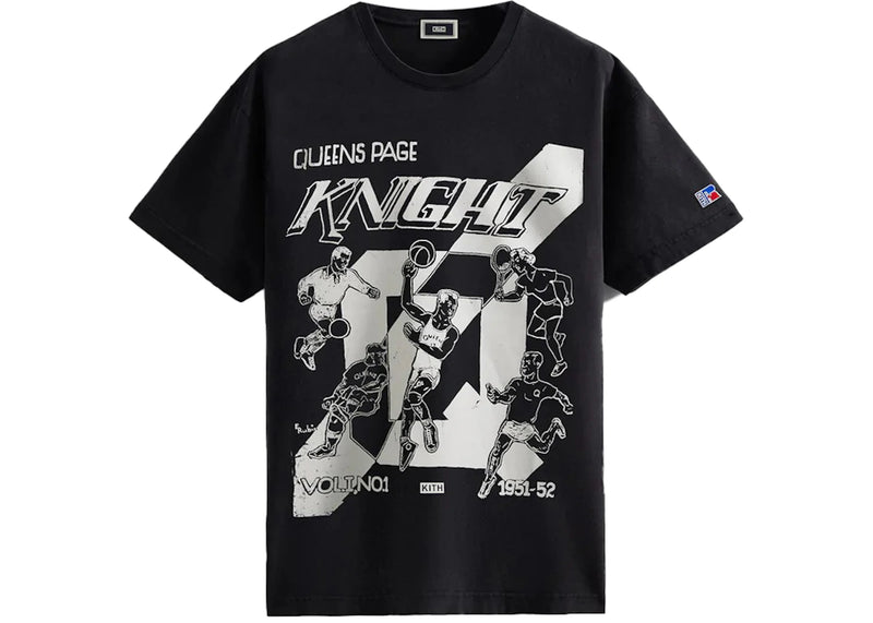 Kith Queens Page Knight Black Tee