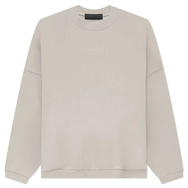 Essentials Silver Cloud Crewneck