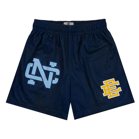Eric Emanuel UNC Blue/Yellow Shorts