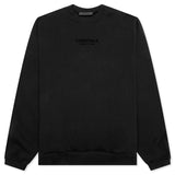 Essentials Jet Black Crewneck