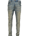 Purple P001 Indigo Oil Repair Jeans