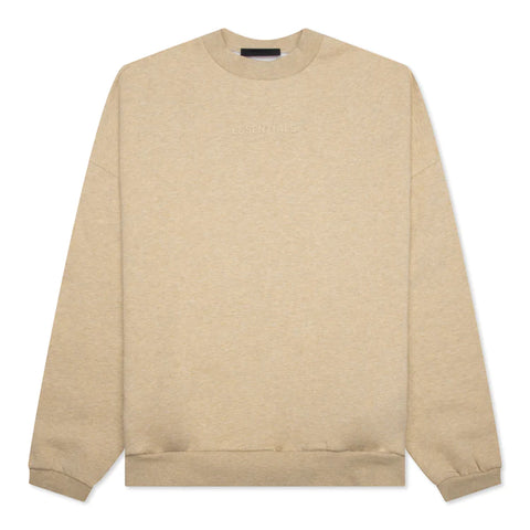 Essentials Gold Heather Crewneck