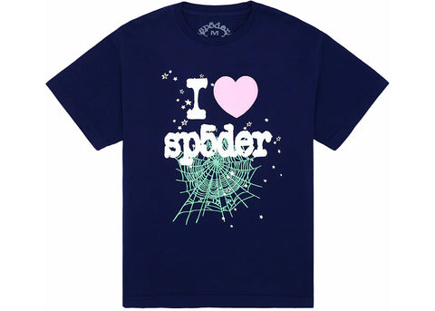 Sp5der Navy Souvenir Tee