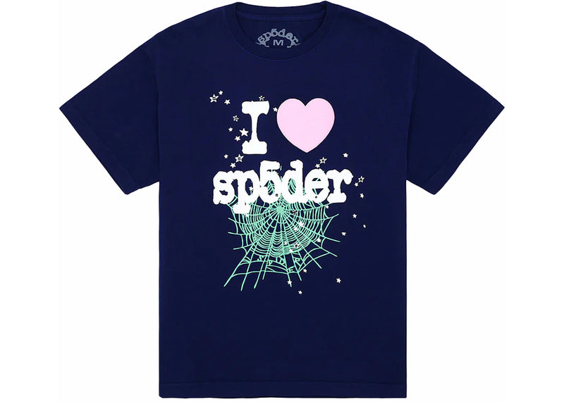 Sp5der Navy Souvenir Tee