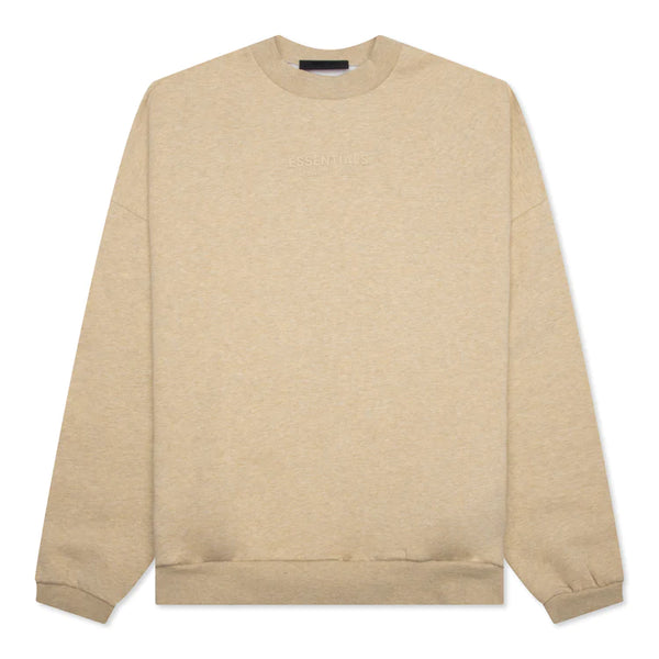 Essentials Gold Heather Crewneck