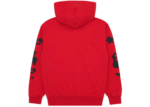 Sp5der Beluga Hoodie Red/Black