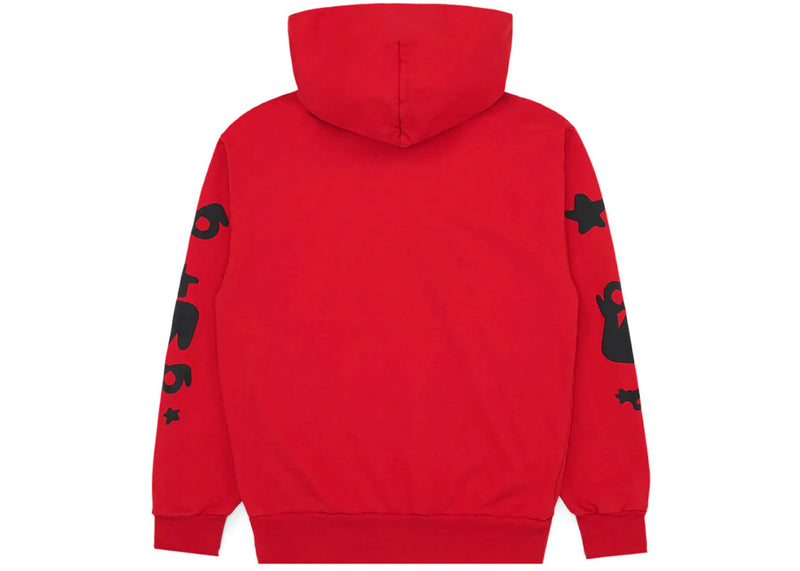 Sp5der Beluga Hoodie Red/Black