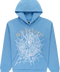 Sp5der OG Web V2 Dusty Blue Hoodie
