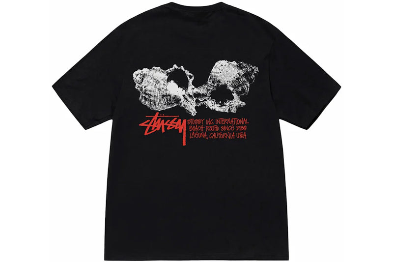 Stussy Shells Black Tee