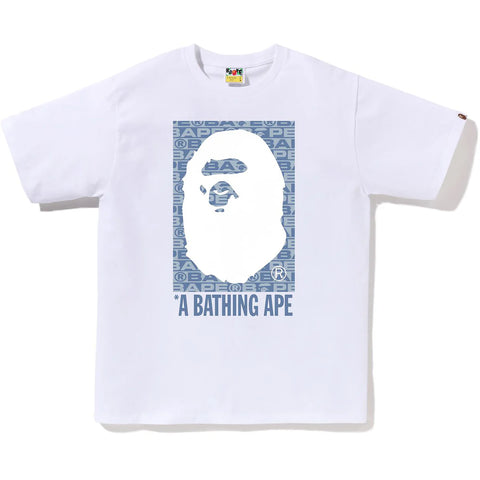 Bape Lux Sport Blue Box White Tee