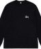 Stussy Basic Black L/S Tee