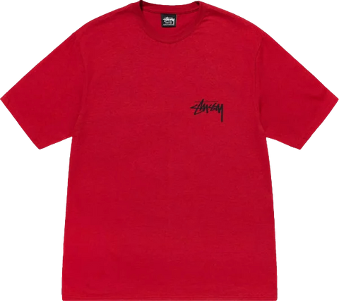 Stussy 8 Ball Fade Red Tee