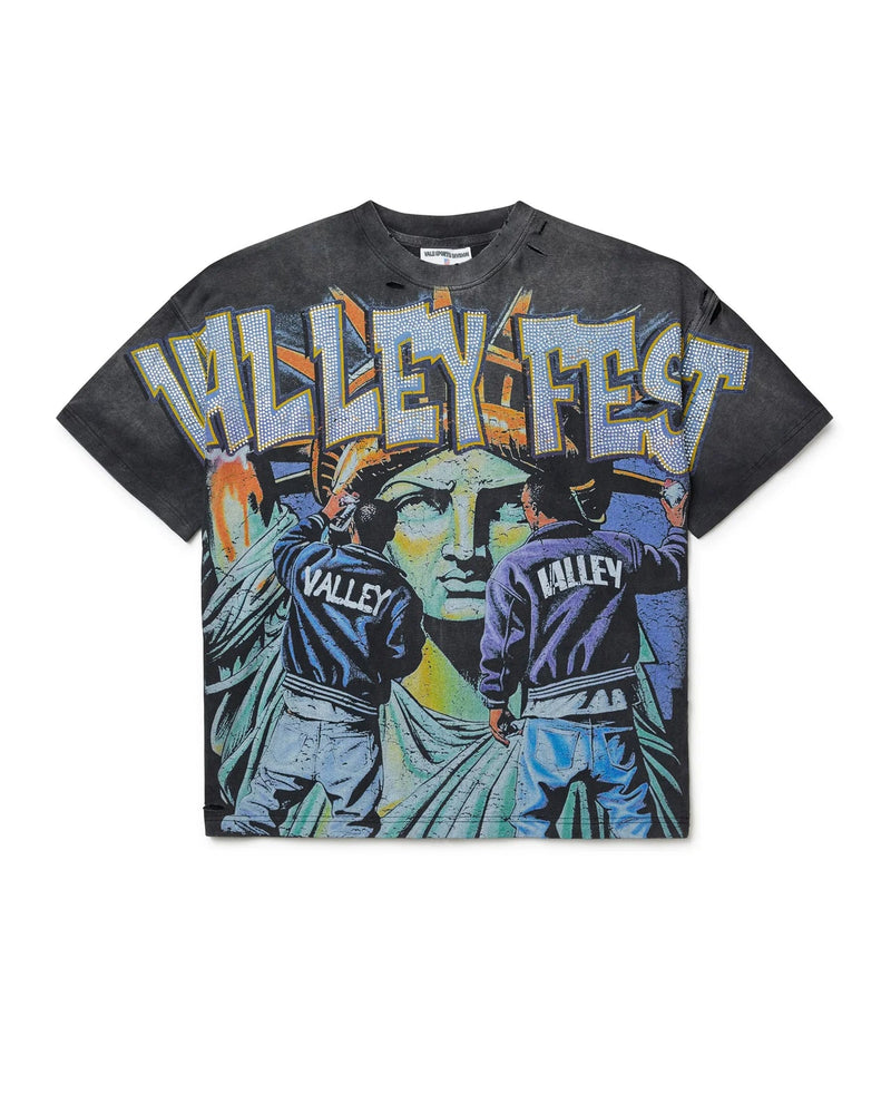 Vale Bling Black Tee