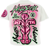 Hellstar No Guts No Glory Cream Tee