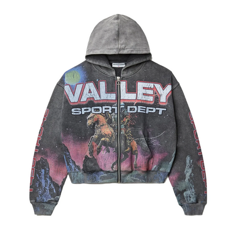 Vale Neptune Black Zip Up