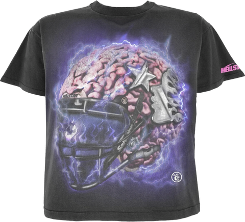 Hellstar Brain Helmet Black Tee
