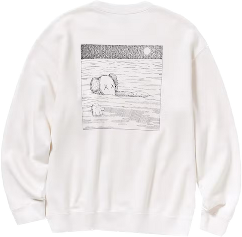Kaws Ocean White Crewneck