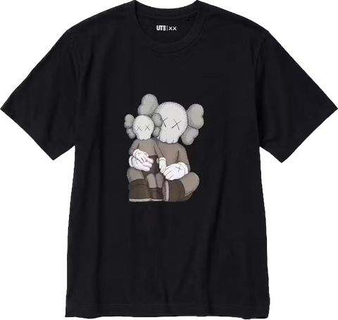 Kaws Classic Figure Black Tee