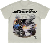 Hellstar Post Malone Austin Cream Tee