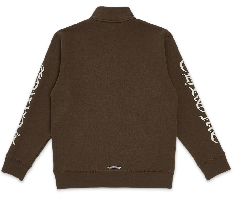 Chrome Hearts Slo Ride Brown Quarter Zip