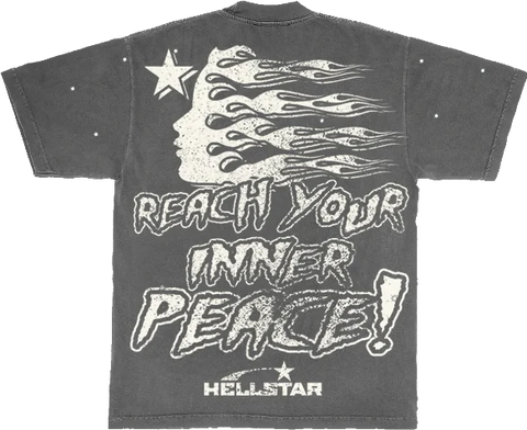 Hellstar Studio Inner Peace Black Tee