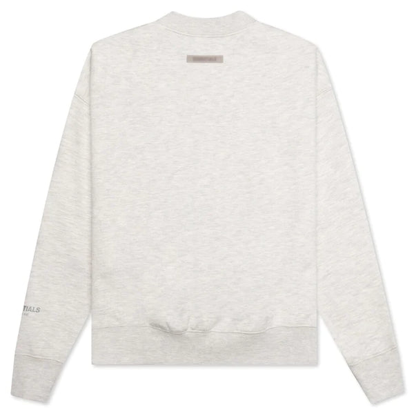 Essentials Kids Light Oatmeal Crewneck