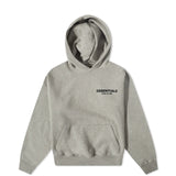 Essentials Kids Dark Oatmeal Hoodie