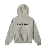 Essentials Kids Dark Oatmeal Hoodie