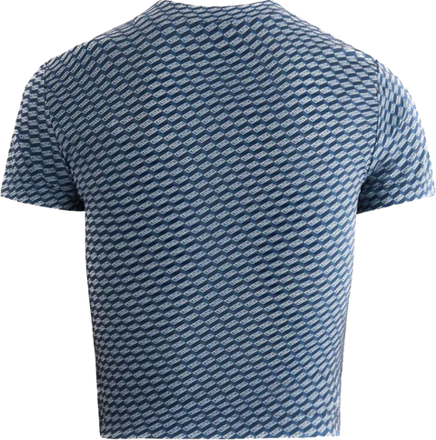 Kith Mulberry Sheer Monogram Serpentine Tee