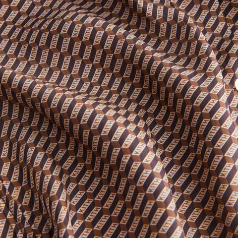 Kith Mulberry Sheer Monogram Canvas Tee