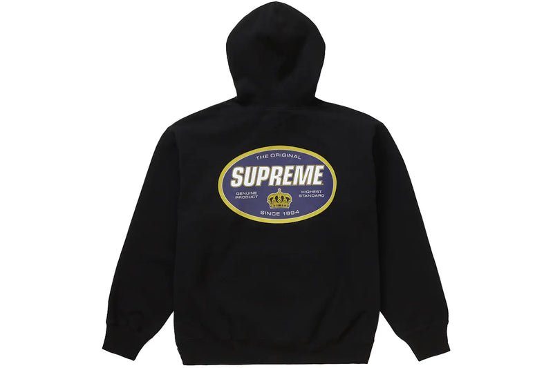 Supreme Crown Black Hoodie