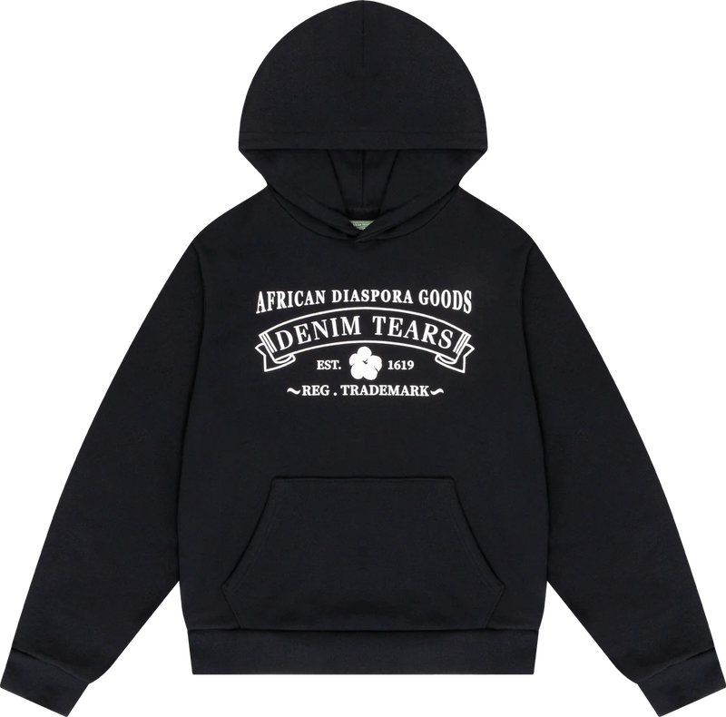 Denim Tears ADG Black Hoodie