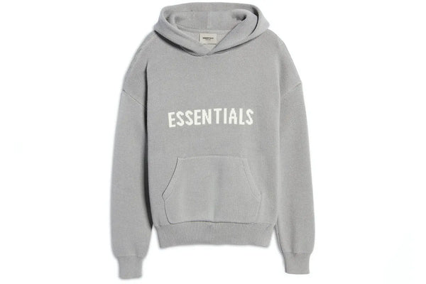 Essentials Cement Knit Hoodie