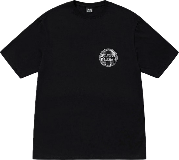 Stussy Dot Stamp Black Tee