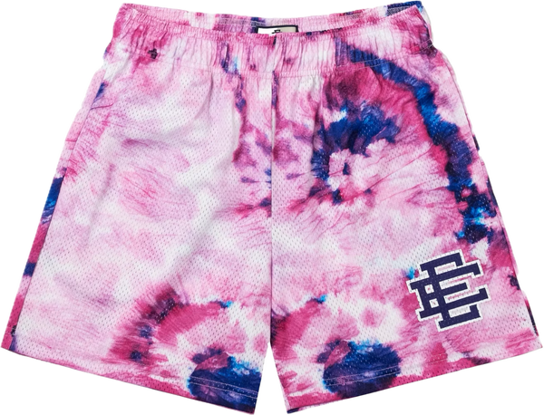 Eric Emanuel Pink Tie Dye Shorts