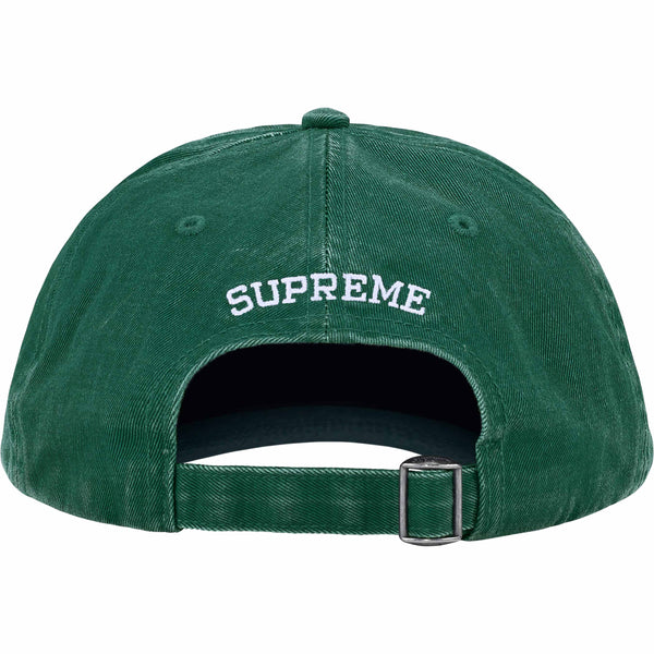 Supreme 6 Panel Washed Green Hat